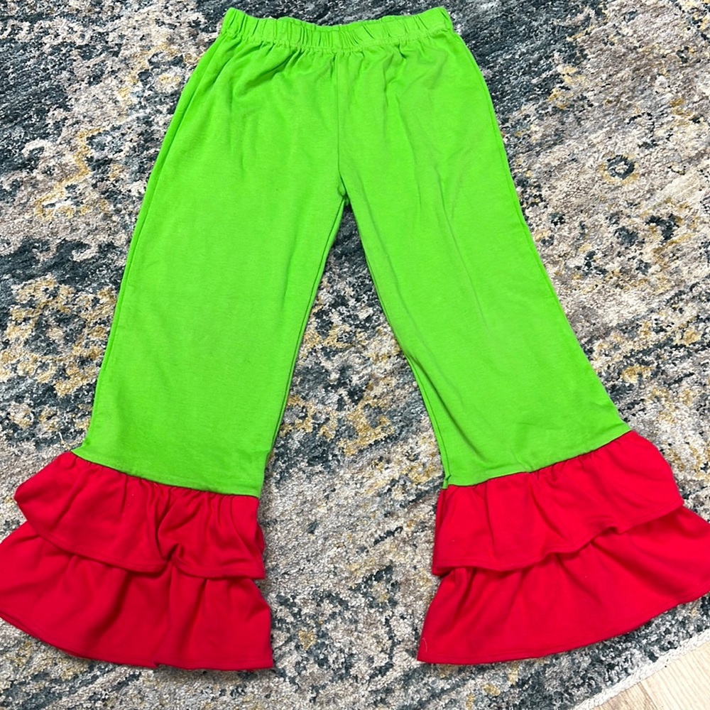 Lolly Wolly Doodle Christmas bottoms size 7 girls